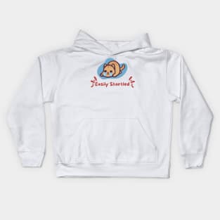 Easily Startled Cat Kids Hoodie